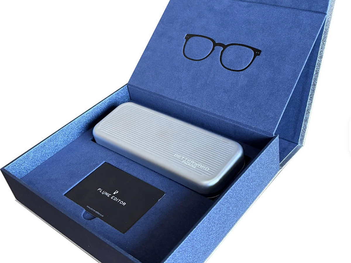 Premium Suede-Lined Optical Eyewear Presentation Box